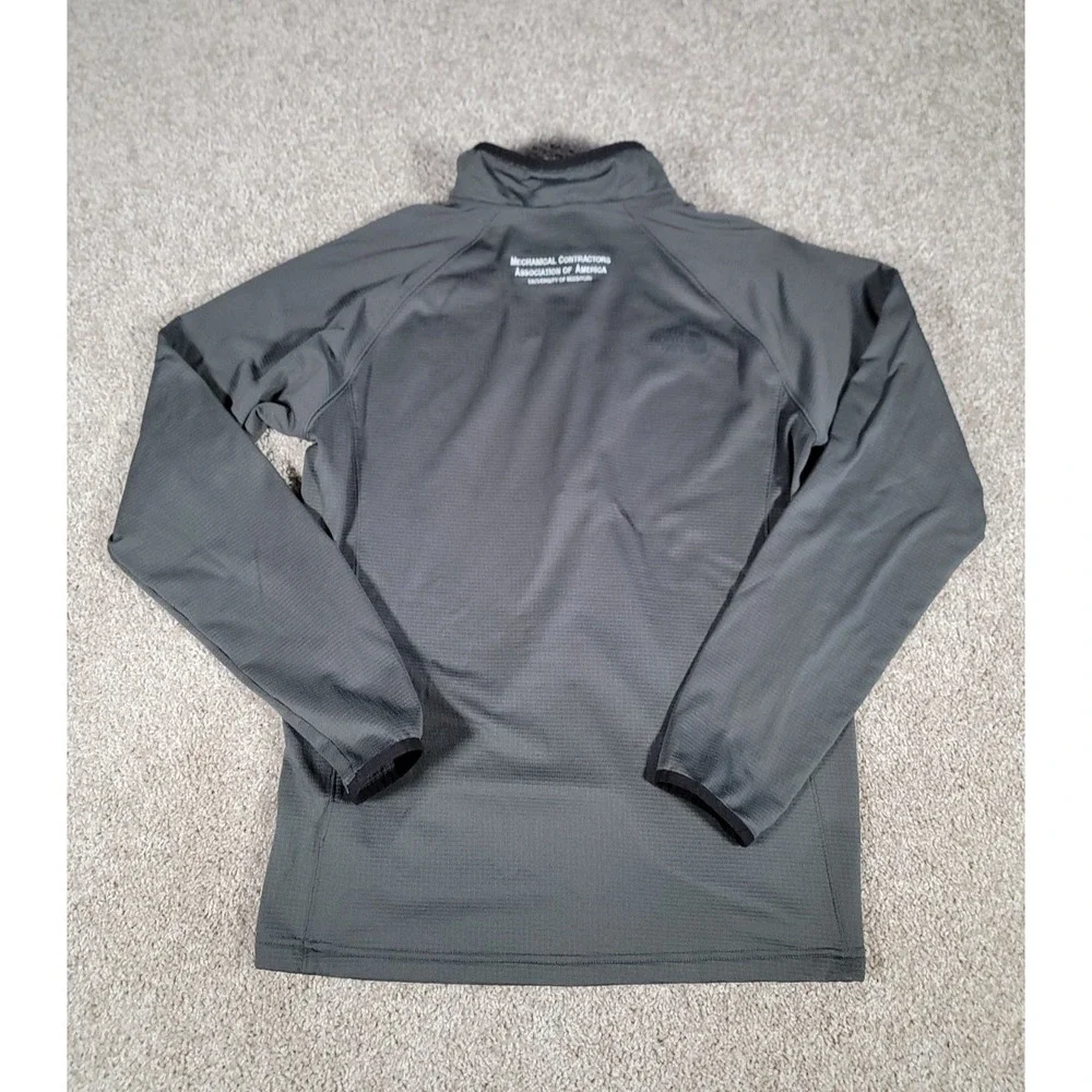 Missouri Tigers Mizzou Jacket Large Gray The North Face 1/4 Zip Mock Thermal Men